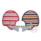 Football Helmets House Divided Applique | Machine Embroidery Designs by JuJu