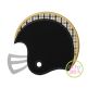Football Helmet Side Applique | Machine Embroidery Designs by JuJu