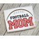 Football Mom Applique | Machine Embroidery Designs by JuJu