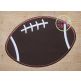 Football Pennant Applique | Machine Embroidery Designs by JuJu