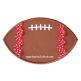 Football Applique with Trim | Machine Embroidery Designs by JuJu