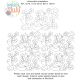 Forget Me Nots End-to-End Quilting | Machine Embroidery Designs by JuJu