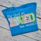For God So Loved The World Applique | Machine Embroidery Designs by JuJu