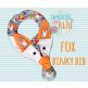 Fox Binky Bib | Machine Embroidery Designs by JuJu