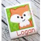 Fox Box Applique | Machine Embroidery Designs by JuJu