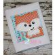 Fox Box Applique | Machine Embroidery Designs by JuJu