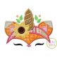 Fox Unicorn Horn Applique | Machine Embroidery Designs by JuJu
