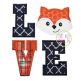Fox LOVE Applique | Machine Embroidery Designs by JuJu