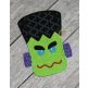 ITH Frankenstein Banner Charm | Machine Embroidery Designs by JuJu