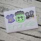 Frankenstein Trio Sketch | Machine Embroidery Designs by JuJu