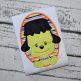 Frankie Dog Oval Applique | Machine Embroidery Designs by JuJu