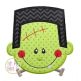 Franky Face Applique | Machine Embroidery Designs by JuJu