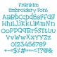 Franklin Embroidery Font | Machine Embroidery Designs by JuJu