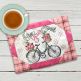 ITH Free Your Mind Mug Rug | Machine Embroidery Designs by JuJu