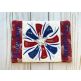 ITH Patriotic Freedom Mug Rug | Machine Embroidery Designs by JuJu