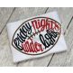 Friday Nights Under the Lights Applique | Machine Embroidery Designs by JuJu