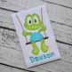 Froggie in the Swing Boy Applique | Machine Embroidery Designs by JuJu
