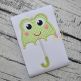 Frog Umbrella Applique | Machine Embroidery Designs by JuJu