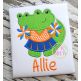 Gator Cheer Applique | Machine Embroidery Designs by JuJu