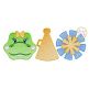 Gator Cheer Trio Sketch Embroidery | Machine Embroidery Designs by JuJu