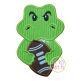 Gator Football Mascot Applique | Machine Embroidery Designs by JuJu