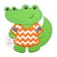 Gator Jersey Applique | Machine Embroidery Designs by JuJu
