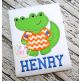 Gator Jersey Applique | Machine Embroidery Designs by JuJu