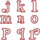 Girls Are Weird Applique Lower Case