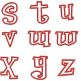 Girls Are Weird Applique Lower Case