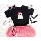 Ghost Bow Applique | Machine Embroidery Designs by JuJu