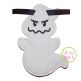 ITH Ghost Banner Charm | Machine Embroidery Designs by JuJu