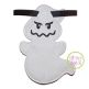 ITH Ghost Banner Charm | Machine Embroidery Designs by JuJu