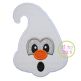Ghost Face Boy Applique | Machine Embroidery Designs by JuJu