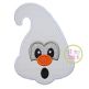 Ghost Face Boy Applique | Machine Embroidery Designs by JuJu