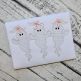 Ghost Trio Motif Embroidery | Machine Embroidery Designs by JuJu