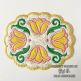 ITH Scalloped Tulip Coaster