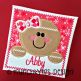 GIngerbread Girl Peeking Applique | Machine Embroidery Designs by JuJu