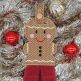 ITH Gingerbread Snowman Towel Hangers | Machine Embroidery Designs by JuJu