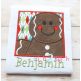 Gingerbread Box Boy Applique | Machine Embroidery Designs by JuJu