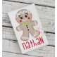 Gingerbread Boy 2 Applique | Machine Embroidery Designs by JuJu