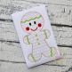 Gingerbread Boy Motif Embroidery | Machine Embroidery Designs by JuJu