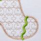 Gingerbread Girl Motif Embroidery | Machine Embroidery Designs by JuJu