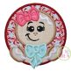 Gingerbread Girl Circle Applique | Machine Embroidery Designs by JuJu