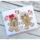 Gingerbread Couple Applique | Machine Embroidery Designs by JuJu