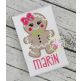 Gingerbread Girl 2 Applique | Machine Embroidery Designs by JuJu