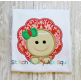 Gingerbread Girl Scallop | Machine Embroidery Designs by JuJu/ Stitch Away Applique 