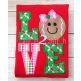 Gingerbread Girl LOVE Applique | Machine Embroidery Designs by JuJu
