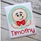 Gingerbread Circle Applique | Machine Embroidery Designs by JuJu