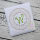 Gingerbread Motif Circle Frame Embroidery | Machine Embroidery Designs by JuJu