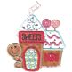 Gingerbread Village Applique Machine Embroidery Designs by JuJu